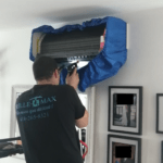 Inspection et nettoyage d'air climatisé et thermopompe mural par Brille-O-Max